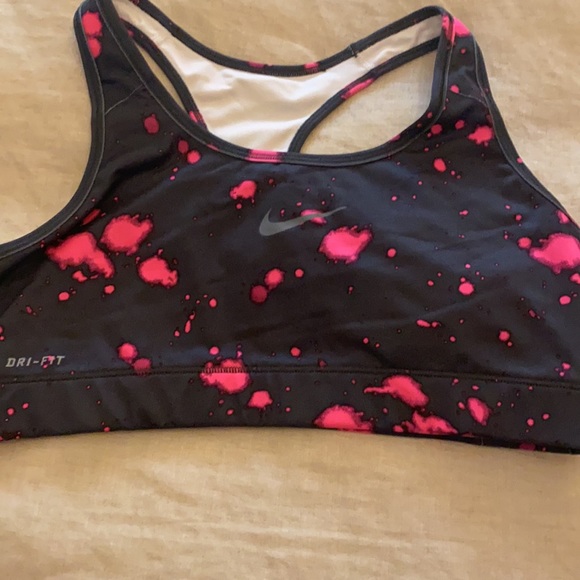 3 Nike Dri Fit  Pro Smooch Sports Bras - Picture 4 of 4
